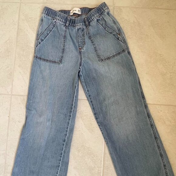 Abercrombie and kids baggy jeans girls size 13/14 - Picture 1 of 3